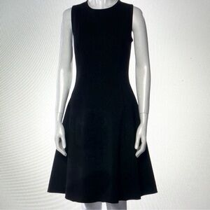 Magaschoni Classic Black Mini Dress